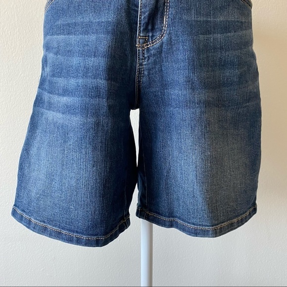 Denim Bermuda Shorts - Picture 3 of 9